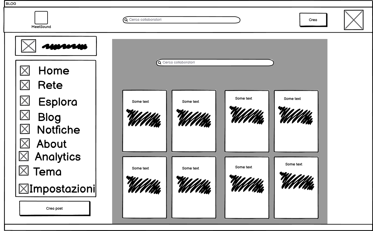 Wireframe blog