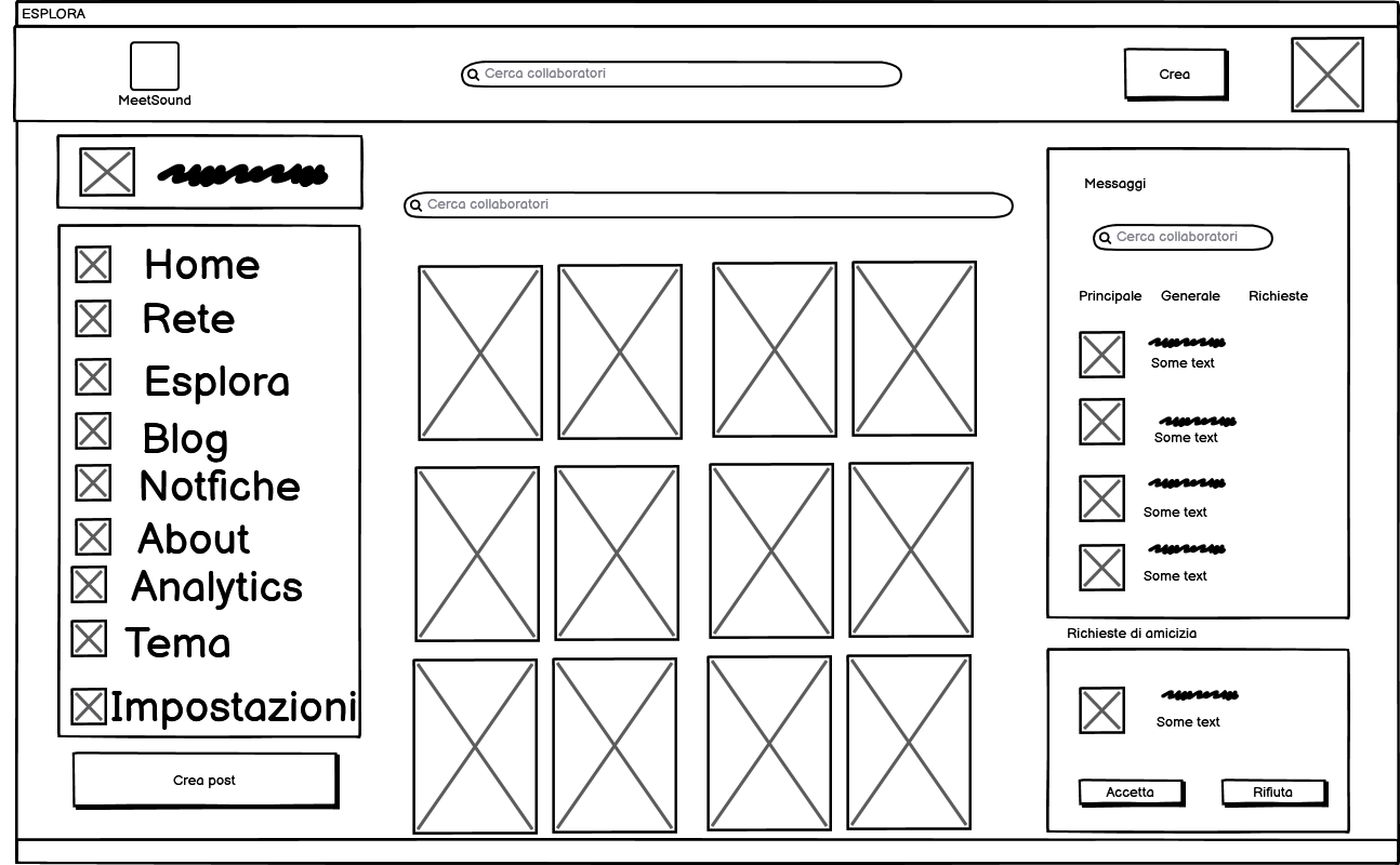 Wirreframe esplora